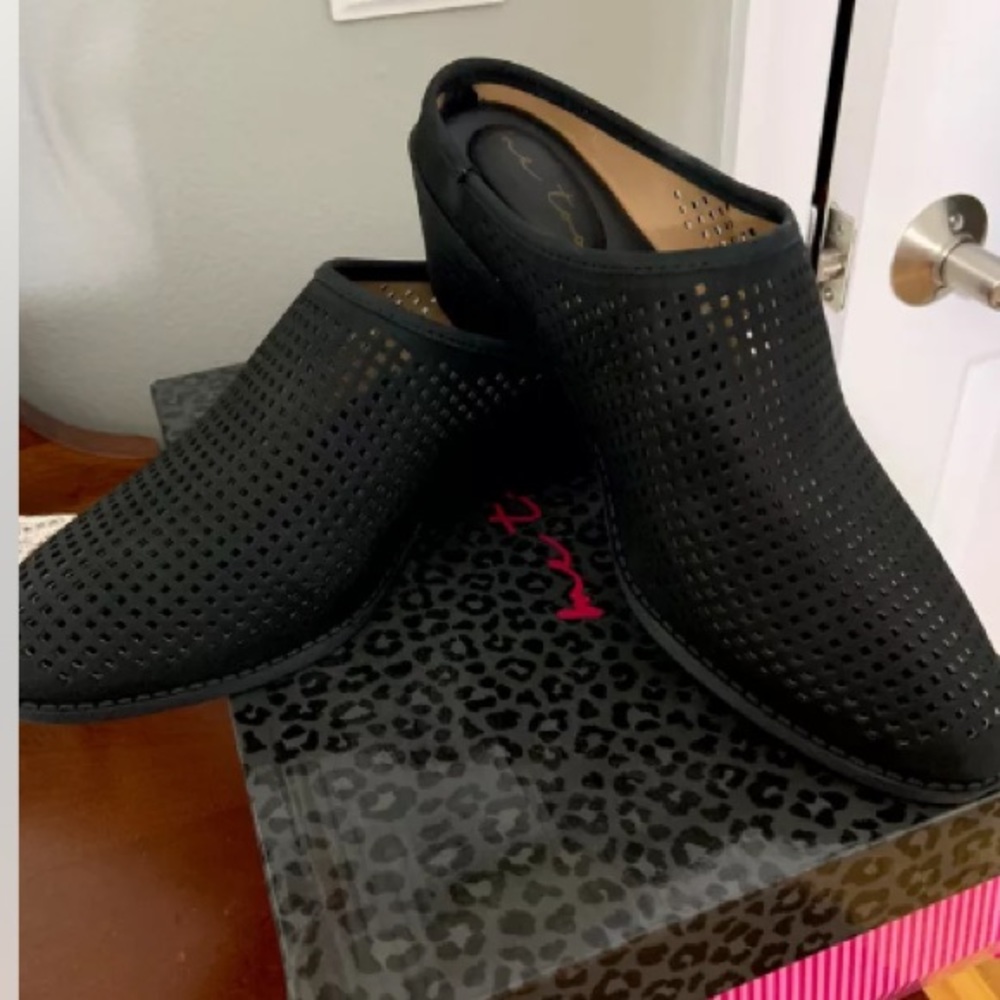 New Mules Me Too Nubuck Leather Upper 8
